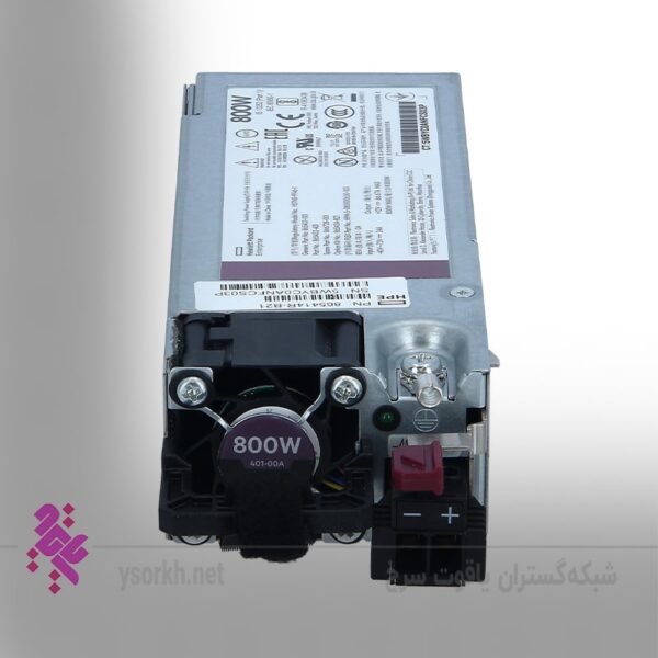 خرید پاور سرور HPE 800W Flex Slot -48VDC Hot Plug Low Halogen 865434-B21