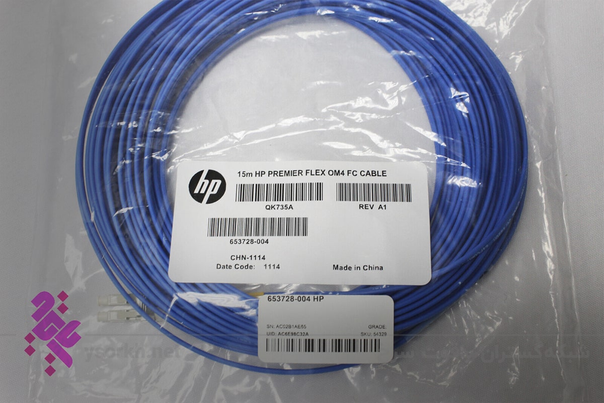 خرید پچ کورد فیبر نوری HP OM4 15M QK735A