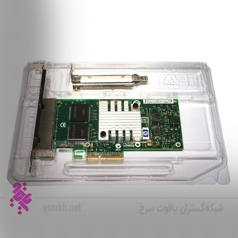 خرید کارت شبکه سرور HP NC365T 4-port Ethernet Server 593722-B21