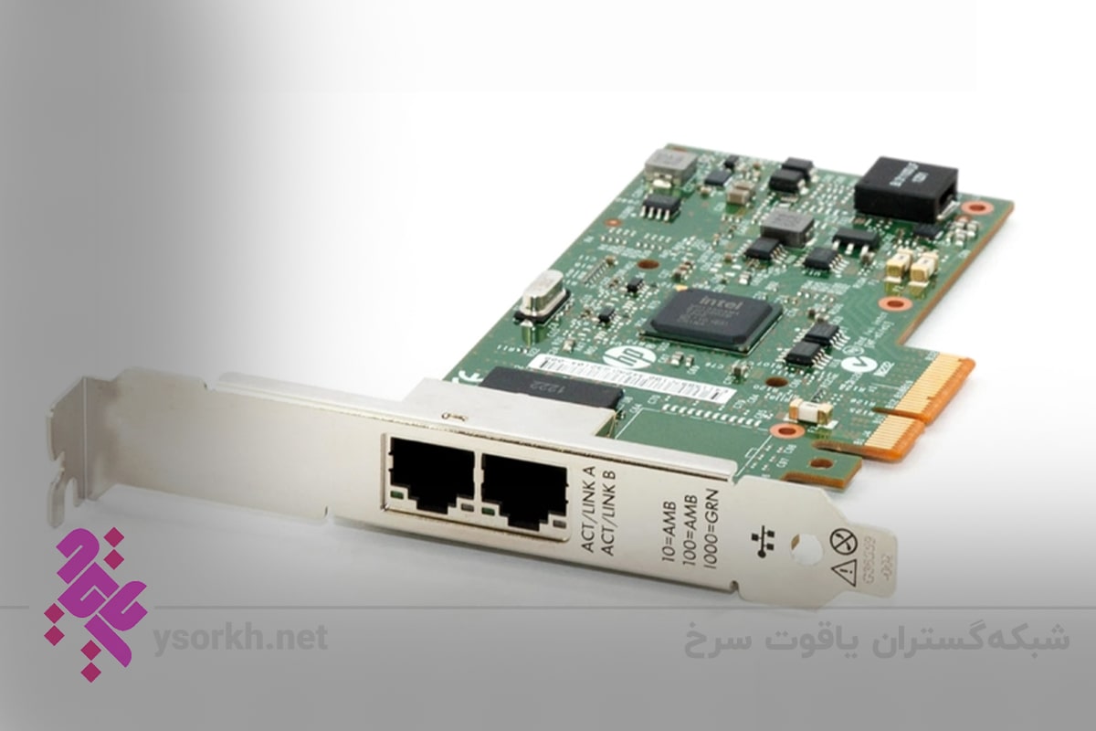 خرید کارت شبکه سرور HPE Ethernet 1Gb 2-Port 361T 652497-B21