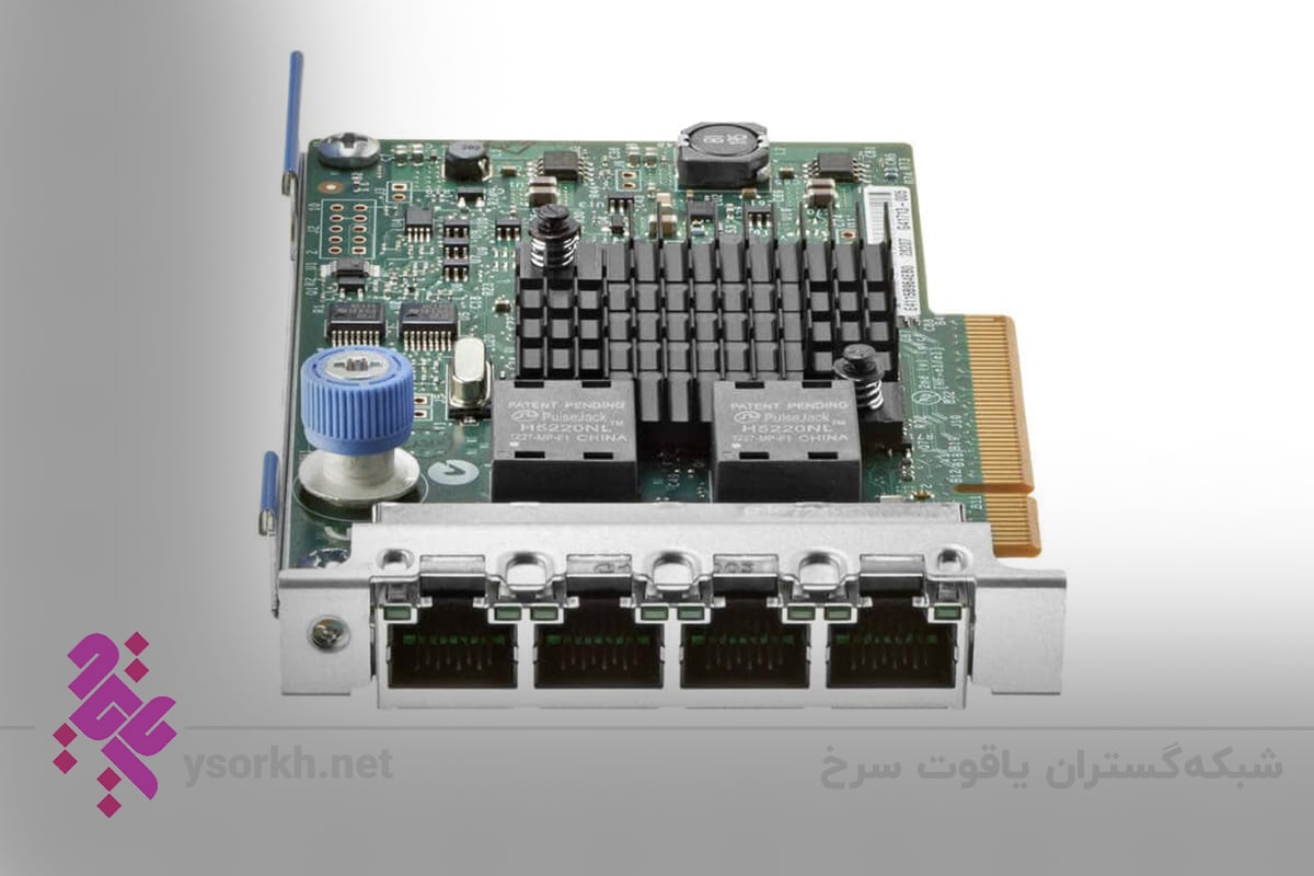 خرید کارت شبکه سرور HPE Ethernet 1Gb 4-port 366FLR Adapter 665240-B21