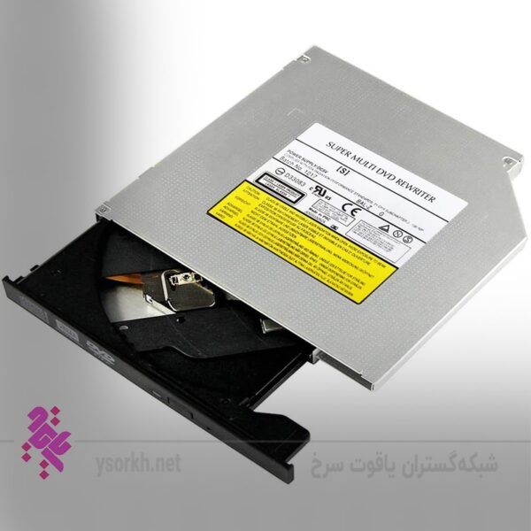 فروش دی وی دی رایتر سرور HP 12.7mm Slim SATA DVD RW JackBlack Optical Drive 652235-B21