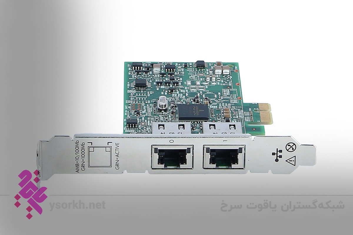 فروش کارت شبکه HPE Ethernet 1Gb 2-Port 332-T 615732-B21