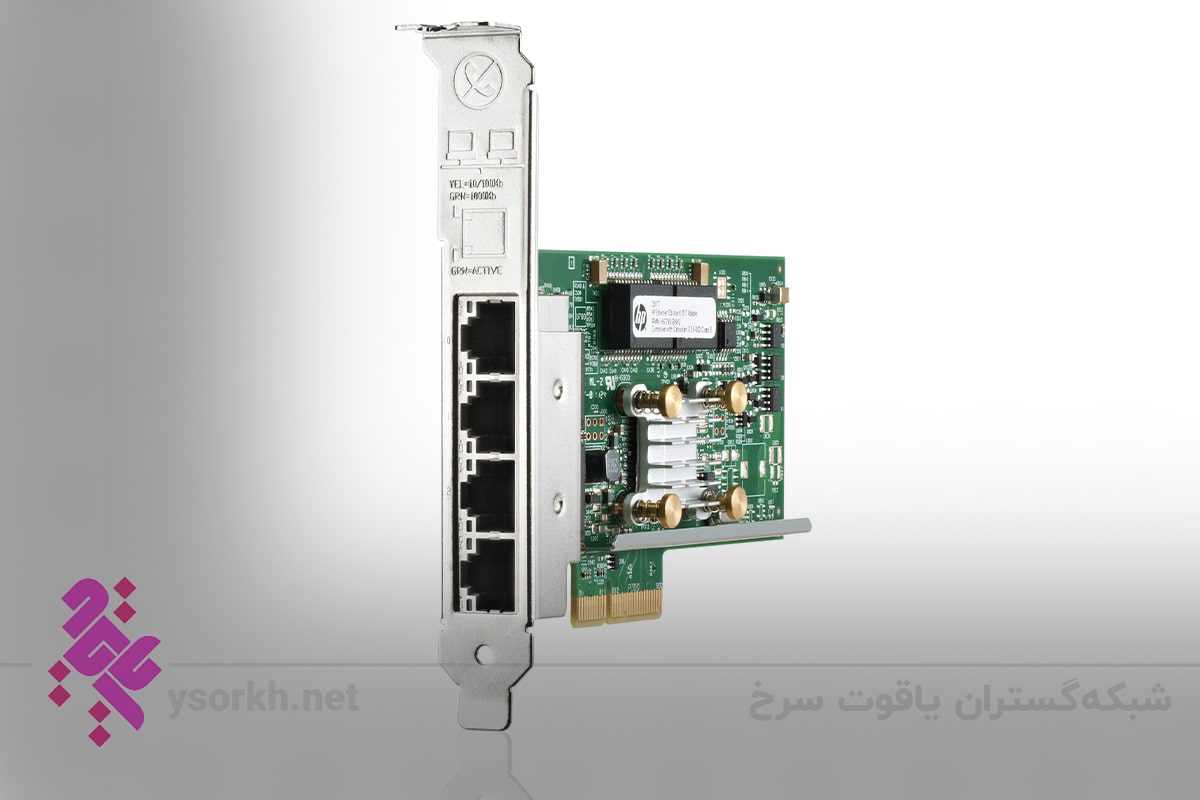 فروش کارت شبکه سرور HP Ethernet 1Gb 4-port 331T 647594-B21