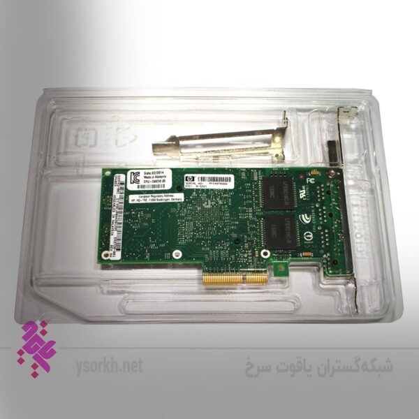 فروش کارت شبکه سرور HP NC365T 4-port Ethernet Server 593722-B21