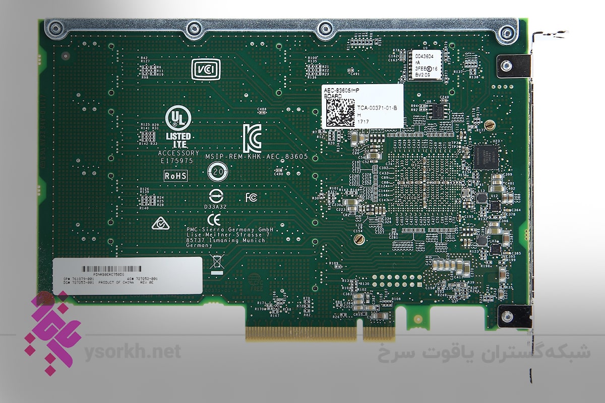 قیمت کارت اکسپندر HPE 12Gb SAS Expander card with Cables for DL380 Gen9 727250-B21