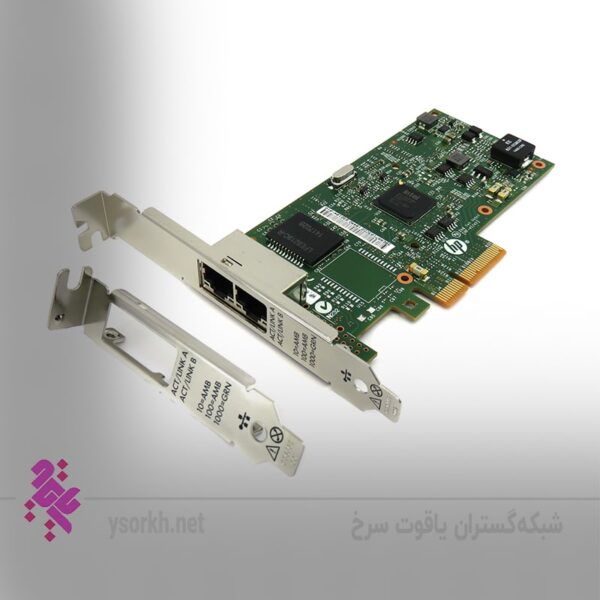 قیمت کارت شبکه سرور HP Ethernet 1Gb 2-port 361T 652497-B21