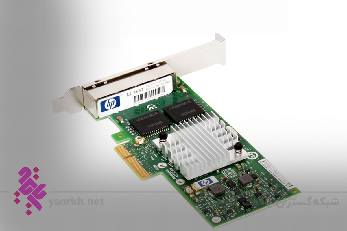 قیمت کارت شبکه سرور HP NC365T 4-Port Ethernet