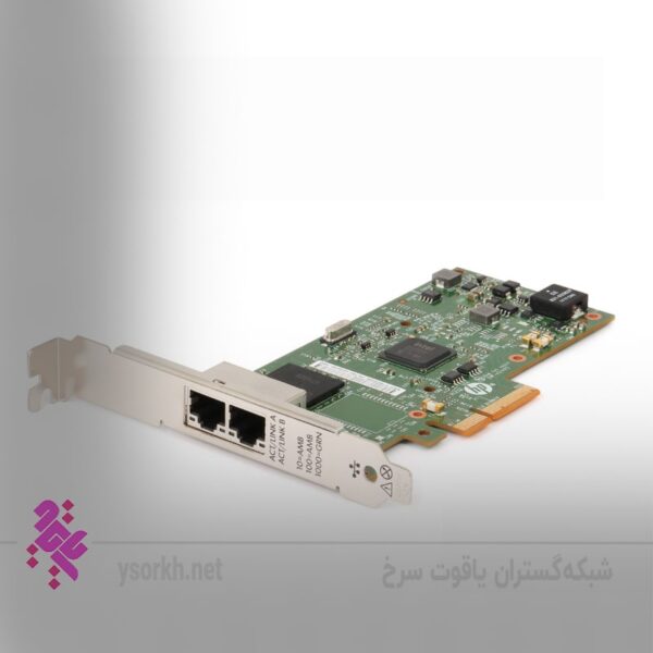 مشخصات فنی کارت شبکه سرور HP Ethernet 1Gb 2-port 361T 652497-B21