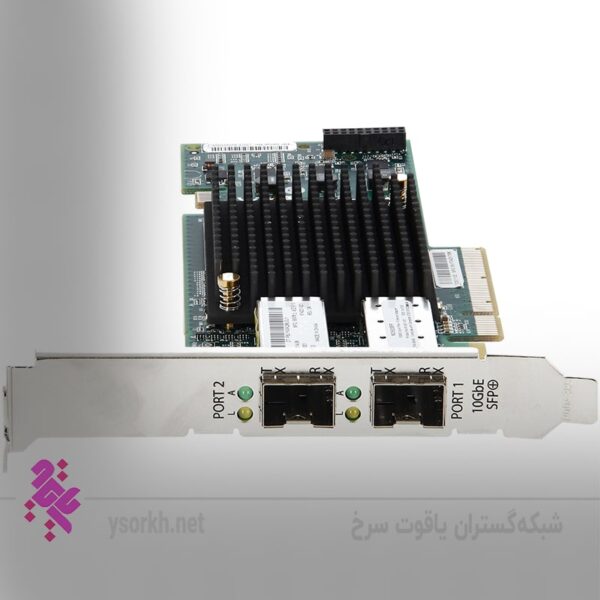 مشخصات کارت شبکه سرور HP NC552SFP 10Gb 2-port Ethernet Server 614203-B21