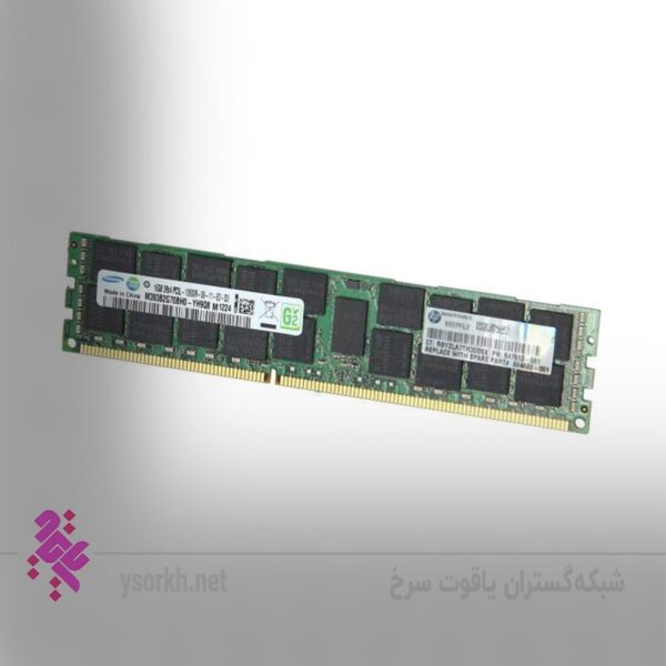 فروش رم سرور HP 16GB DRx4 PC3L-10600 Registered 647901-B21