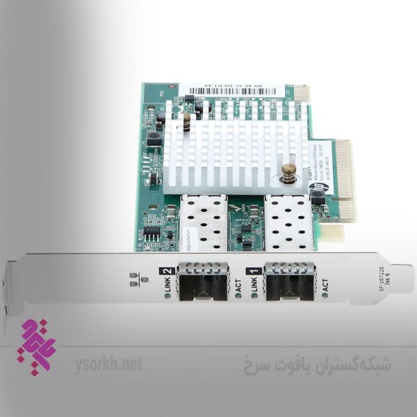 خرید کارت شبکه سرورHPE Ethernet 10Gb 2-port 570SFP+ Adapter 718904-B21