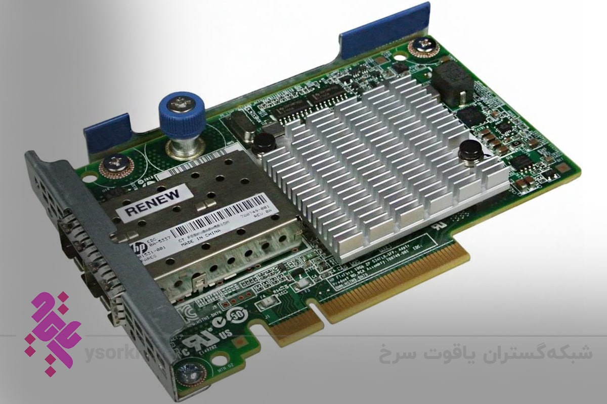 قیمت کارت شبکه سرور HP Ethernet 534FLR-SFP+ 700751-B21