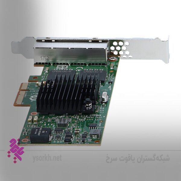 مشخصات فنی کارت شبکه سرورHPE Ethernet 1Gb 4-port 366T Adapter 811546-B21