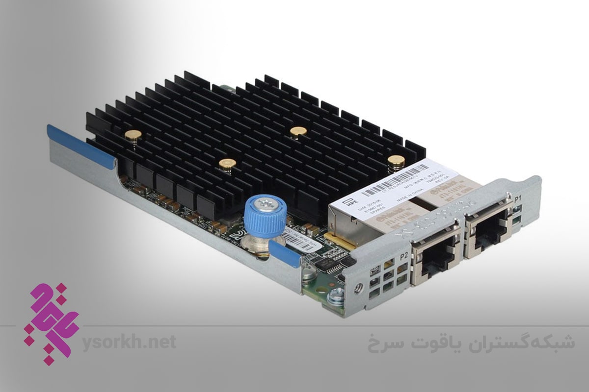 مشخصات کارت شبکه سرور HP Ethernet 556FLR-T 2-port 794525-B21