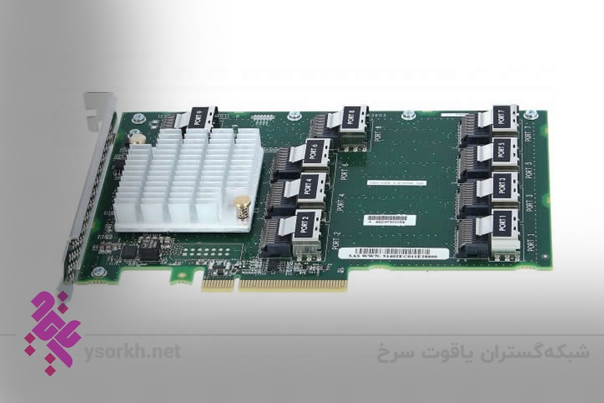 خرید اکسپندر سرور HPE DL38X Gen10 12Gb SAS Expander Card Kit with Cables 870549-B21