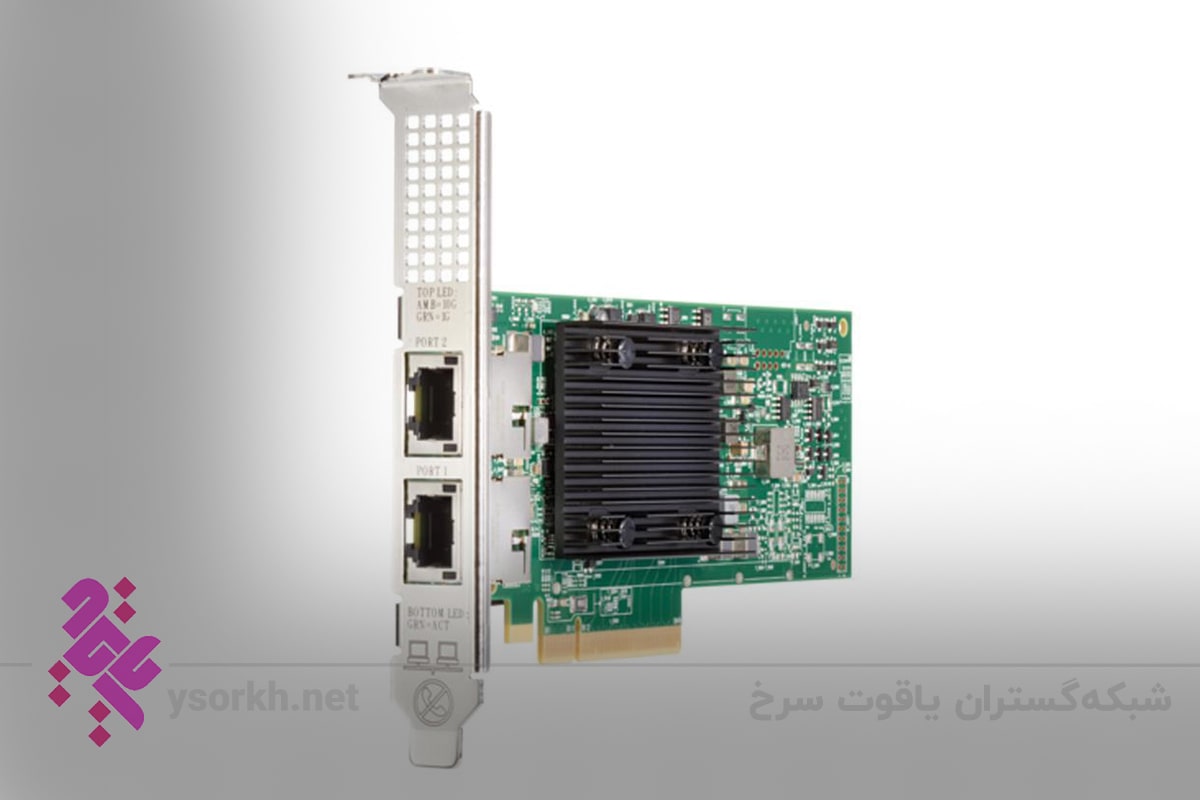 فروش کارت شبکه سرور HPE Ethernet 10Gb 2-port 535T Adapter + 813661-B21