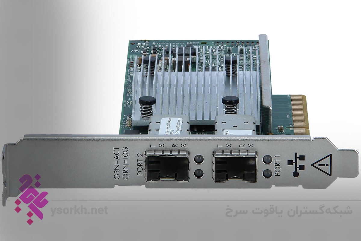 قیمت کارت شبکه سرور HP Ethernet 530SFP+ 652503-B21