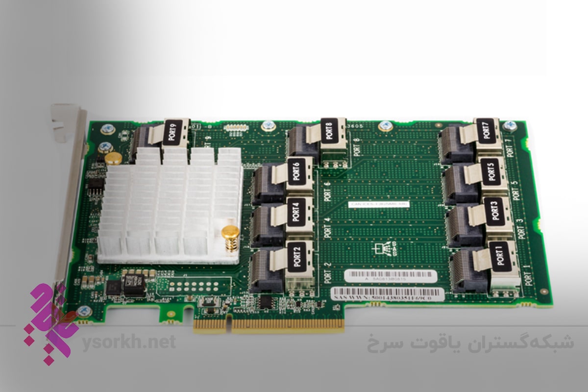 مشخصات اکسپندر سرور HPE DL38X Gen10 12Gb SAS Expander Card Kit with Cables 870549-B21