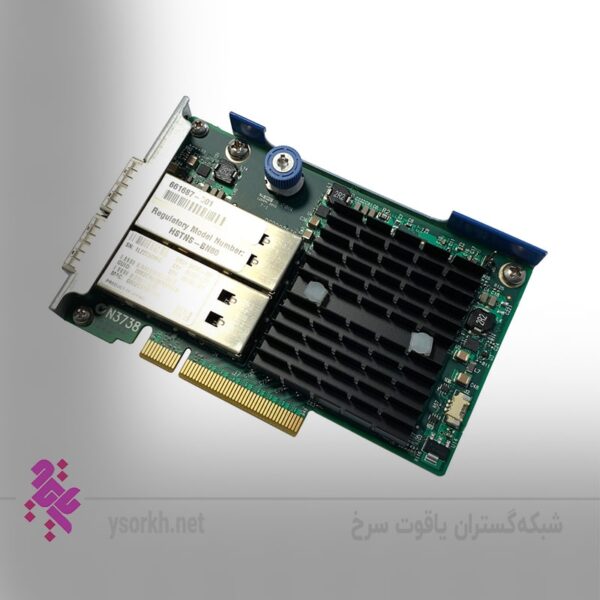 فروش کارت شبکه سرور HP Infiniband QDR-Ethernet 10Gb 2-port 544FLR-QSFP Adapter 649283-B21