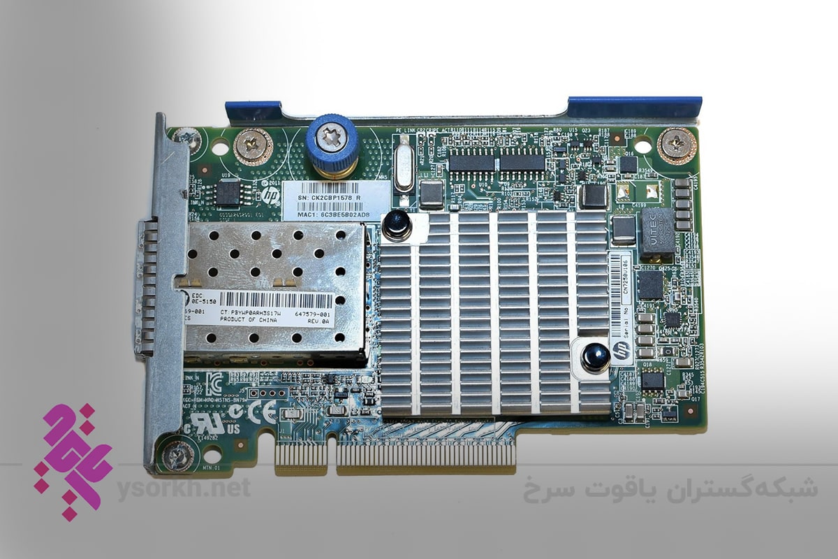 قیمت کارت شبکه HPE Ethernet 10Gb 2-Port 570 FLR-SFP+ 717491-B21