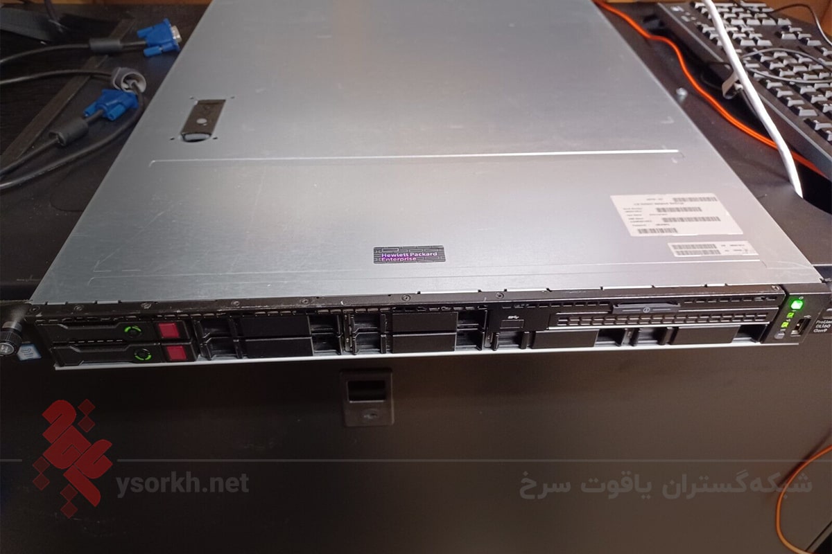 HPE DL160 G9 front 8sff