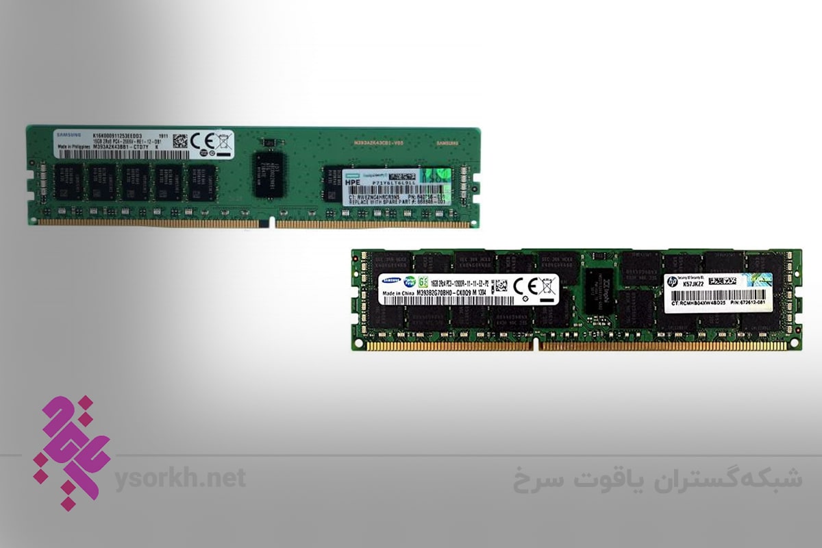 رم DDR4 و DDR3 سرور HP
