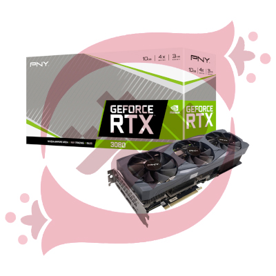 PNY NVIDIA GeForce RTX 3080 10GB GDDR6X Graphics Card