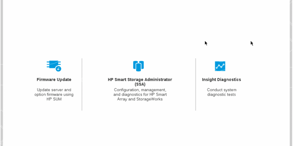 HPE Insight Diagnostics