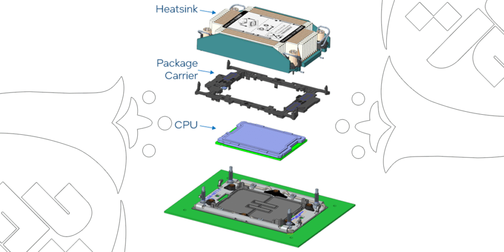 intel 4th and 5th intel xeon scalable package carrier 2