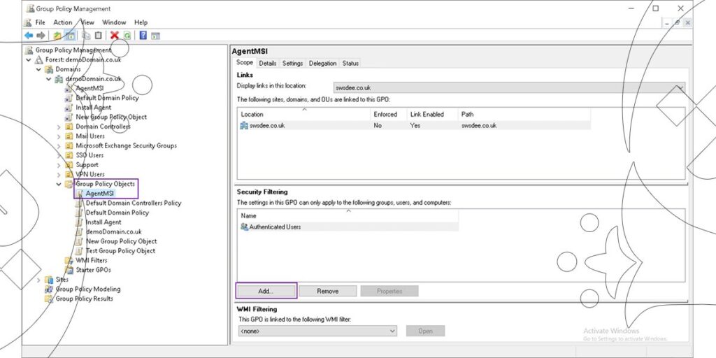 Group Policy Object