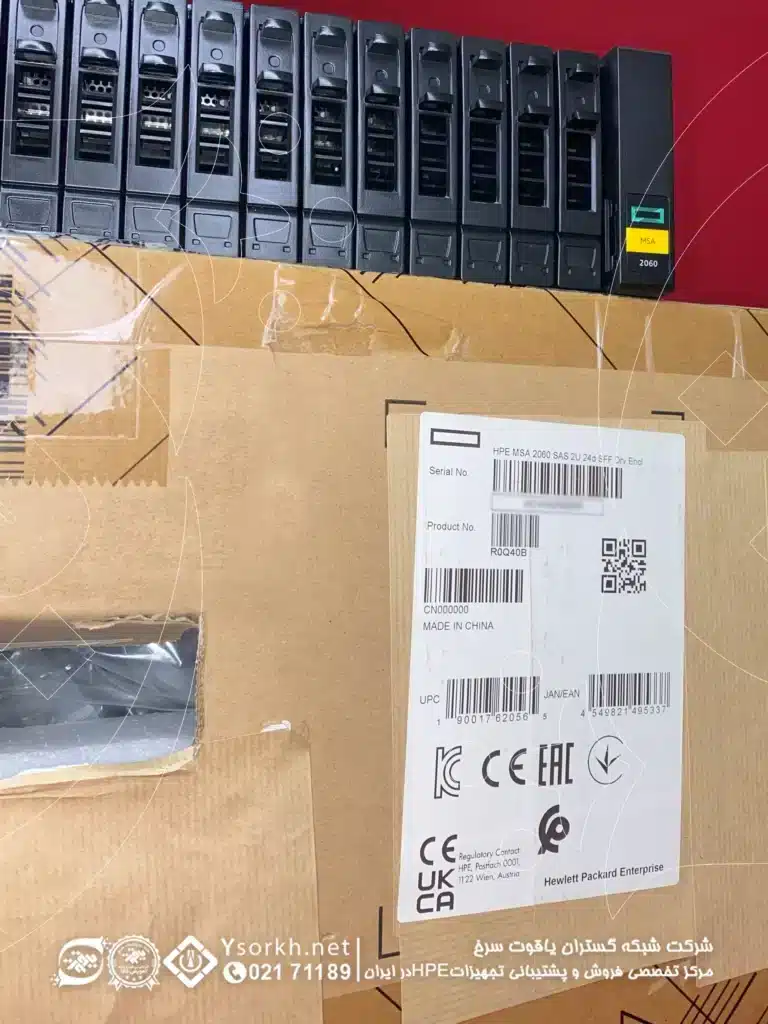 HPE MSA 2060 SAS 12G 2U 24-disk SFF Drive Enclosure R0Q40A
