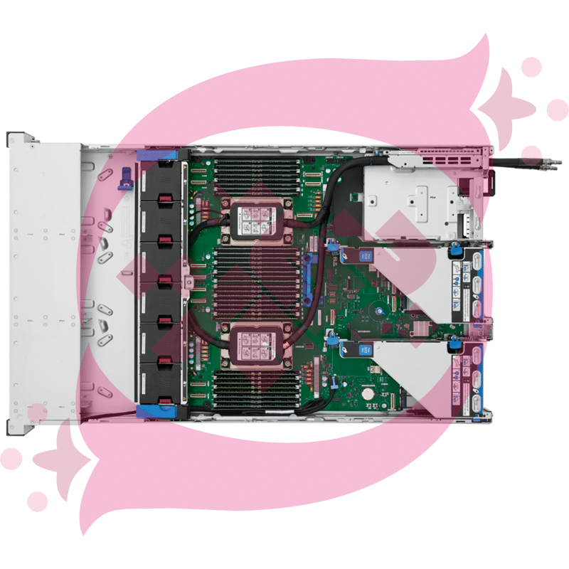 HPE DL380 G12 6505P 1P 2x32GB 8SFF MR408i-o 2x480GB SSD 2x1000W PS EU Server P89316-425