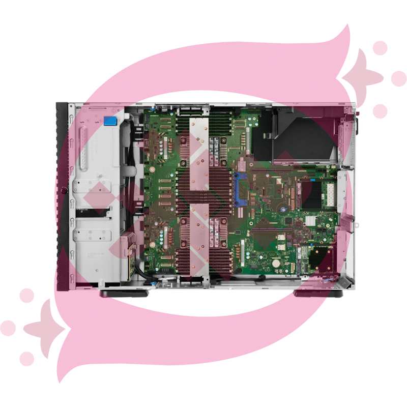 HPE ML350 G12 6507P 1P 2x32GB 8SFF MR408i-o 1x960GB SSD 2x800W PS CN Server P87607-AA5