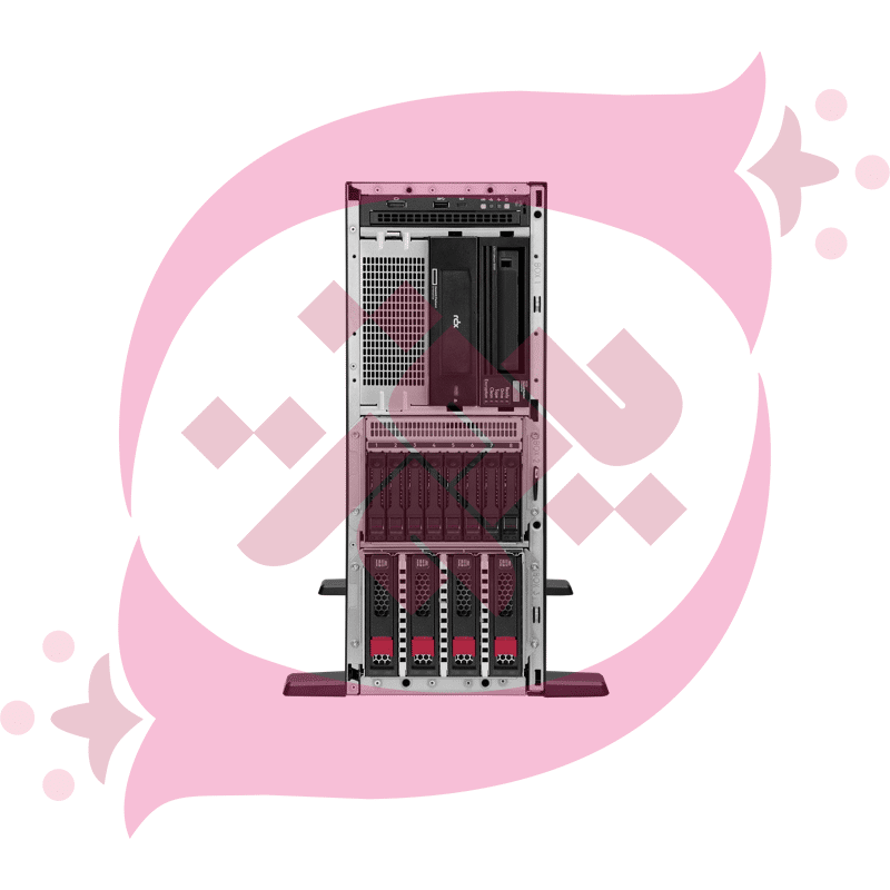 HPE ML350 G12 6515P 1P 1x64GB 8SFF MR408i-o 2x480GB SSD 2x800W PS NA Server P87788-005