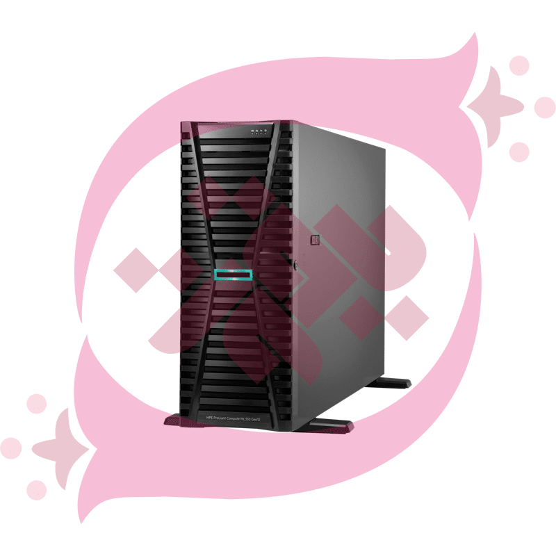 HPE ML350 G12 6515P 1P 2x32GB 8SFF MR408i-o 1x480GB SSD 2x800W PS CN Server P87604-AA5