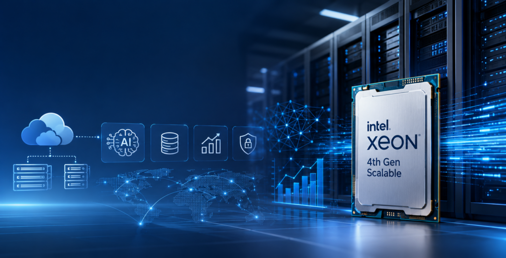 کاربردهای عملی CPUهای Intel Xeon Scalable نسل چهارم